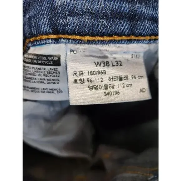 Levis 505 | Mens | Jeans | Size 38/32 - Picture 5 of 6